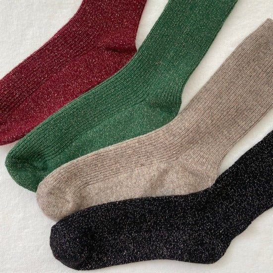 Winter Sparkle Socks by Le Bon Shoppe
