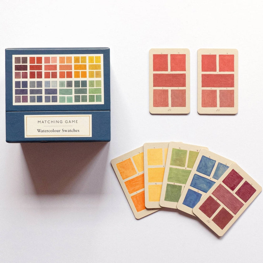 Watercolor Swatches Matching Game – GOLDEN RULE GALLERY