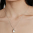Sterling Silver Pearl Minimal Necklace by Wolf Circus