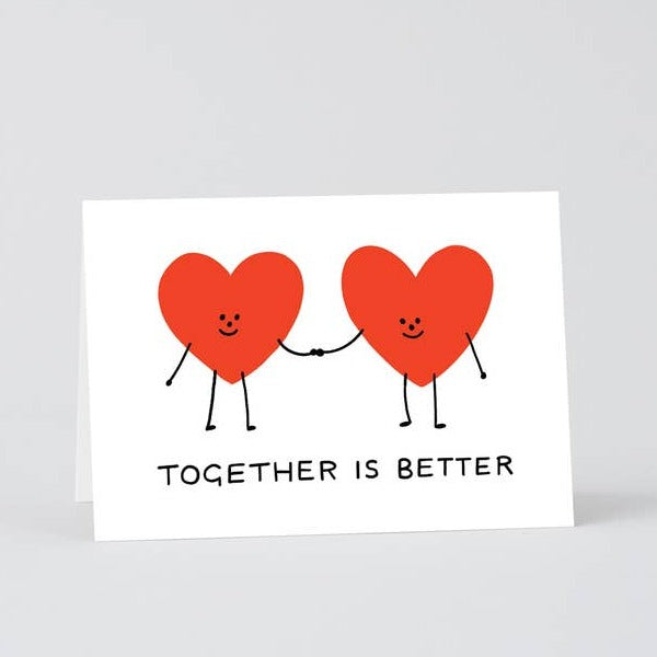 Together is Better Love Card