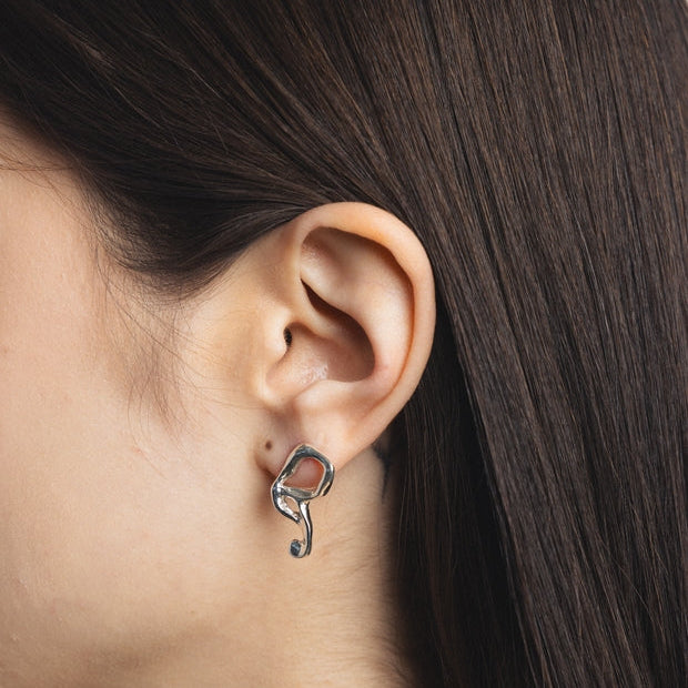 Sterling Silver Butterfly Earrings By Wolf Circus