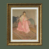 Lady in Pink Art Print