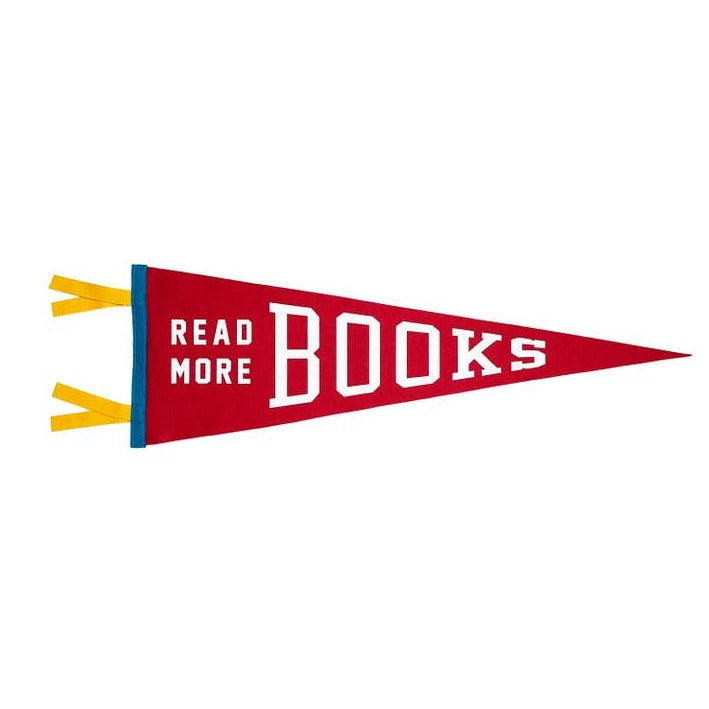 Read More Books Flag Pennant