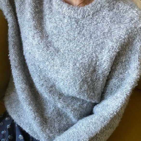 Grey Cozy Fall Sweaters by Le Bon Shoppe