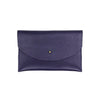 Primecut Grape Leather Envelope Pouch
