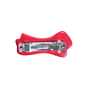 Red Small Bow Retrolite Barrette