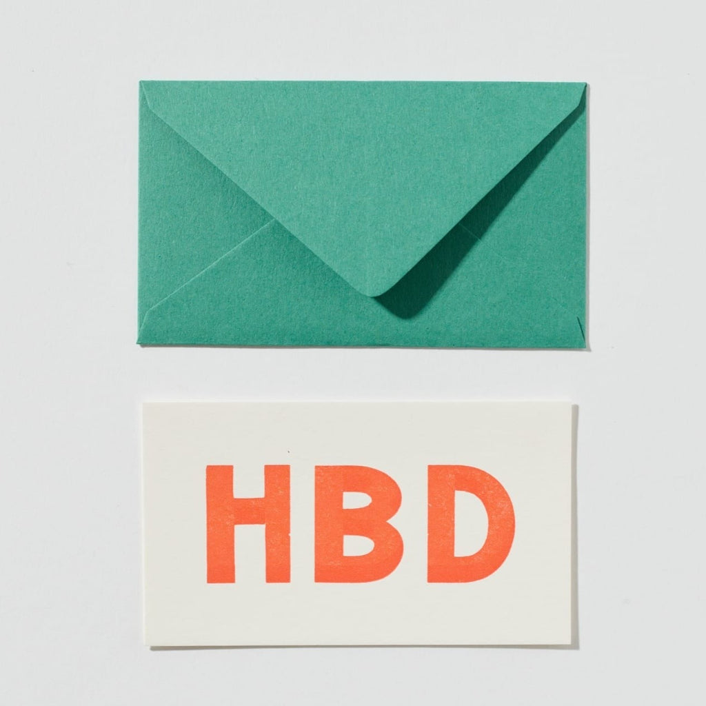 Tiny HBD Card at Golden Rule Gallery 
