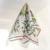 Striped Fruit Tea Towel with Organic Cotton