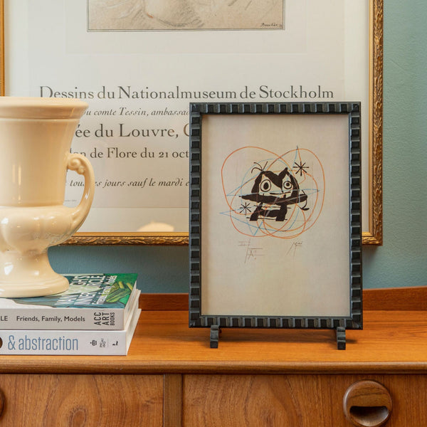 Vintage Framed Miro Art Print at Golden Rule Gallery