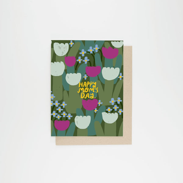 Happy Mom's Day Tulip Greeting Card
