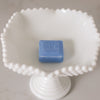 Small Square Starflower Scented French Soap Bar