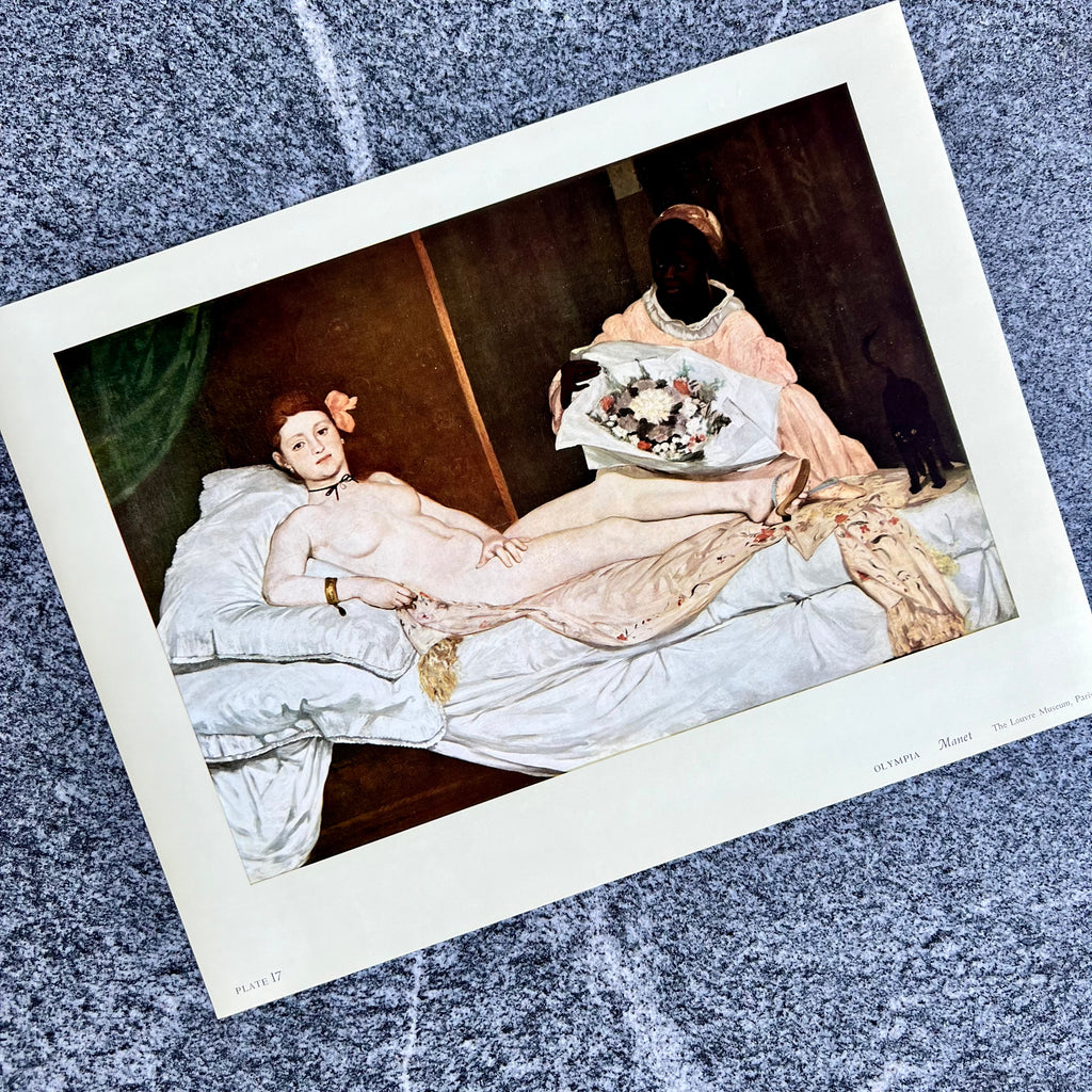 EDOUARD MANET、Olympia、海外オークション超希少レゾネ EDOUARD MANET、Olympia、海外オークション超希少レゾネ