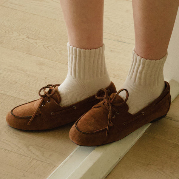 Le Bon Shoppe Swing Socks with Loafers