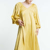 Flowy Maxi Dress in Citrine by Laude the Label at Golden Rule Gallery 