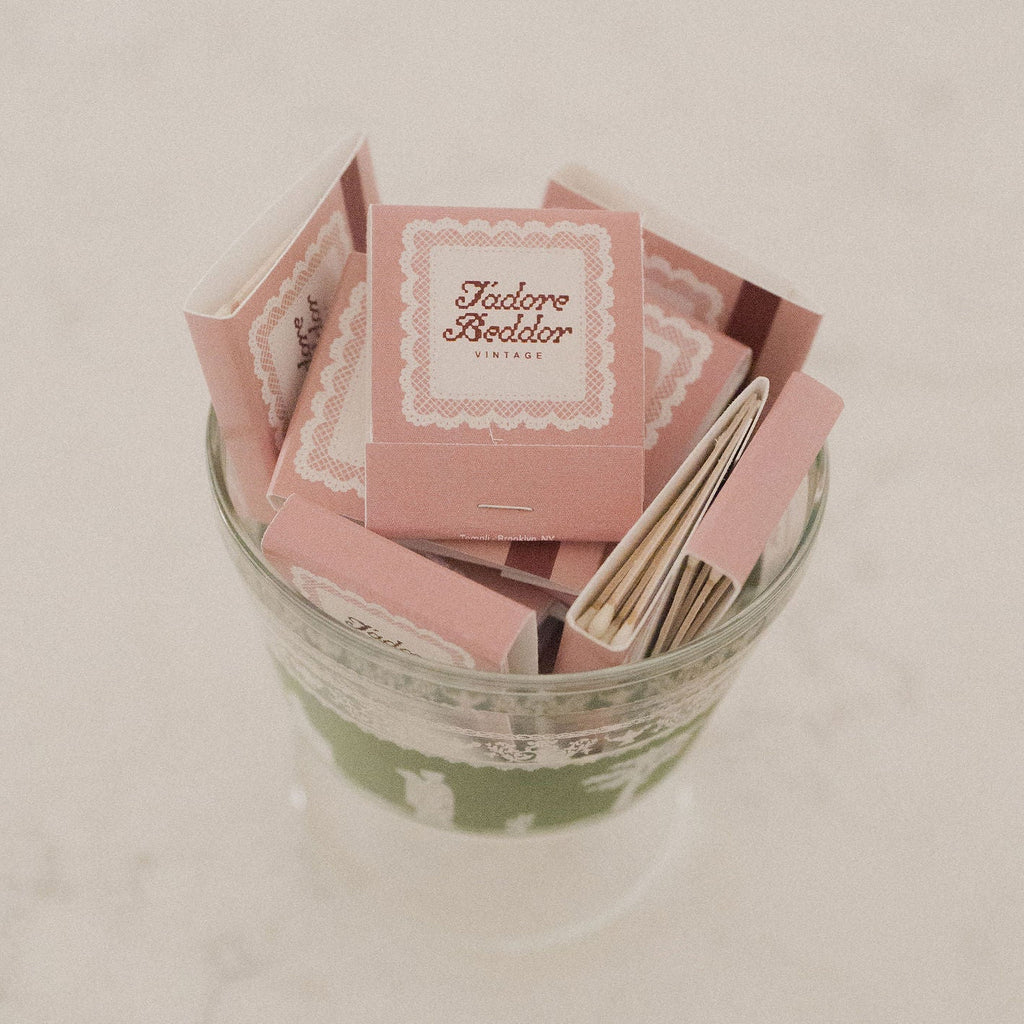 Pink J'Adore Beddor matches at Golden Rule Gallery