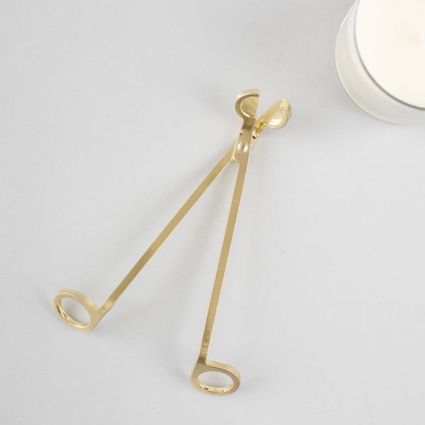 Brushed Gold Candle Wick Trimmer