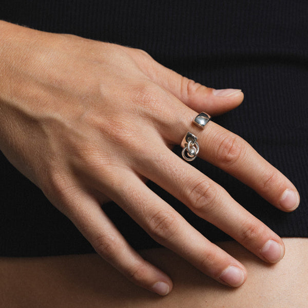 Wolf Circus Scout Ring in Sterling Silver