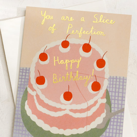Birthday Cake Greeting Card 