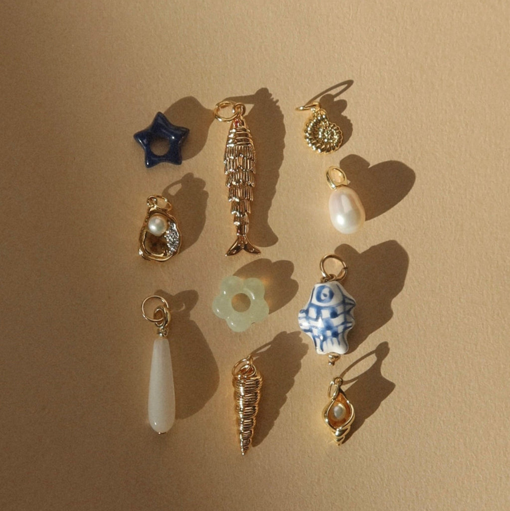 Collection of Charms from Mod and Jo Jewelry 