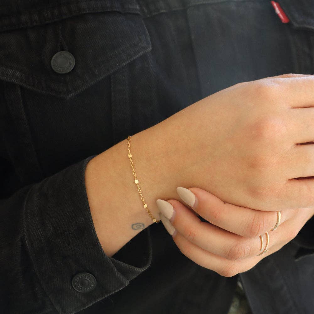 Dainty Chain Bracelet at Golden Rule Gallery