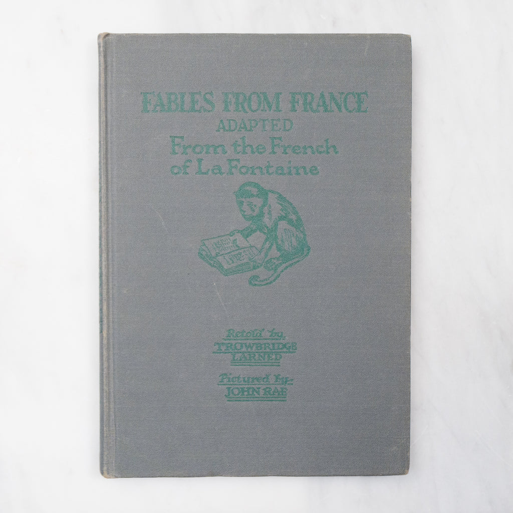 Vintage 1950s Fables from France Book