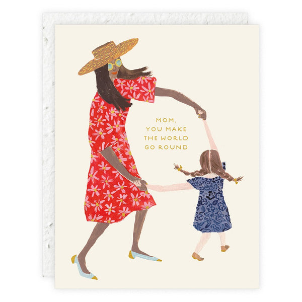 Mom and Daughter Card | Seedlings | Mother's Day | Golden Rule Gallery | Excelsior, MN