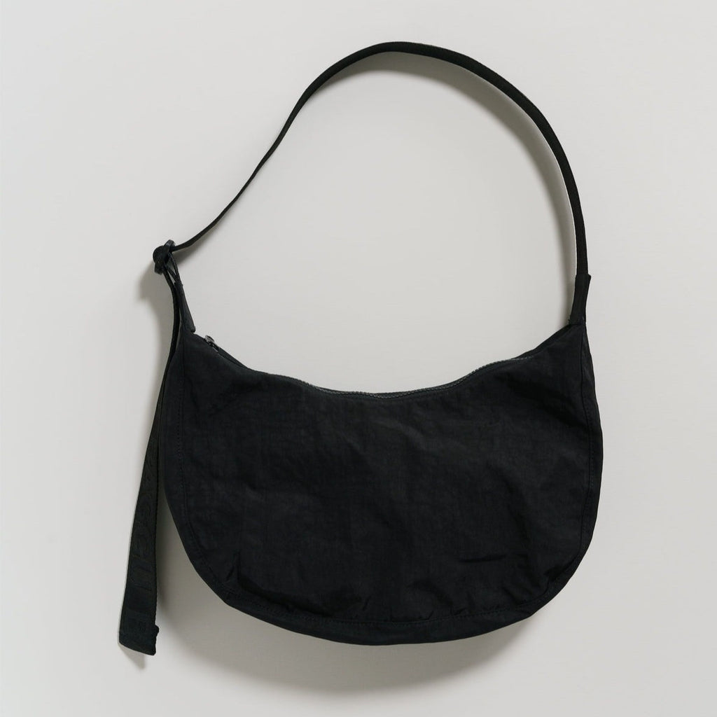 Black Baggu Medium Crescent Bag at Golden Rule Gallery