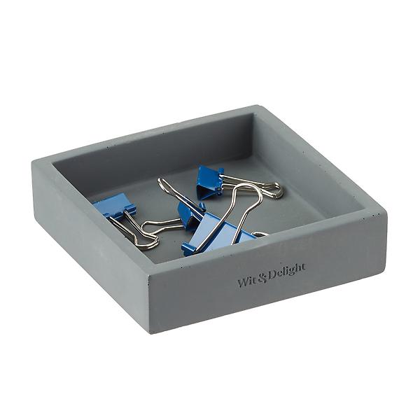 Concrete Square Organizer | Wit & Delight | Office Supplies | Golden Rule Gallery | Excelsior, MN