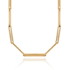 Gold Chunky Molly Chain Necklace by Mod + Jo Jewelry at Golden Rule Gallery in Minneapolis, MN