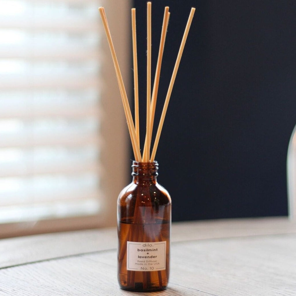 Basil Mint + Lavender | Reed Diffuser | Golden Rule Gallery | Excelsior, MN