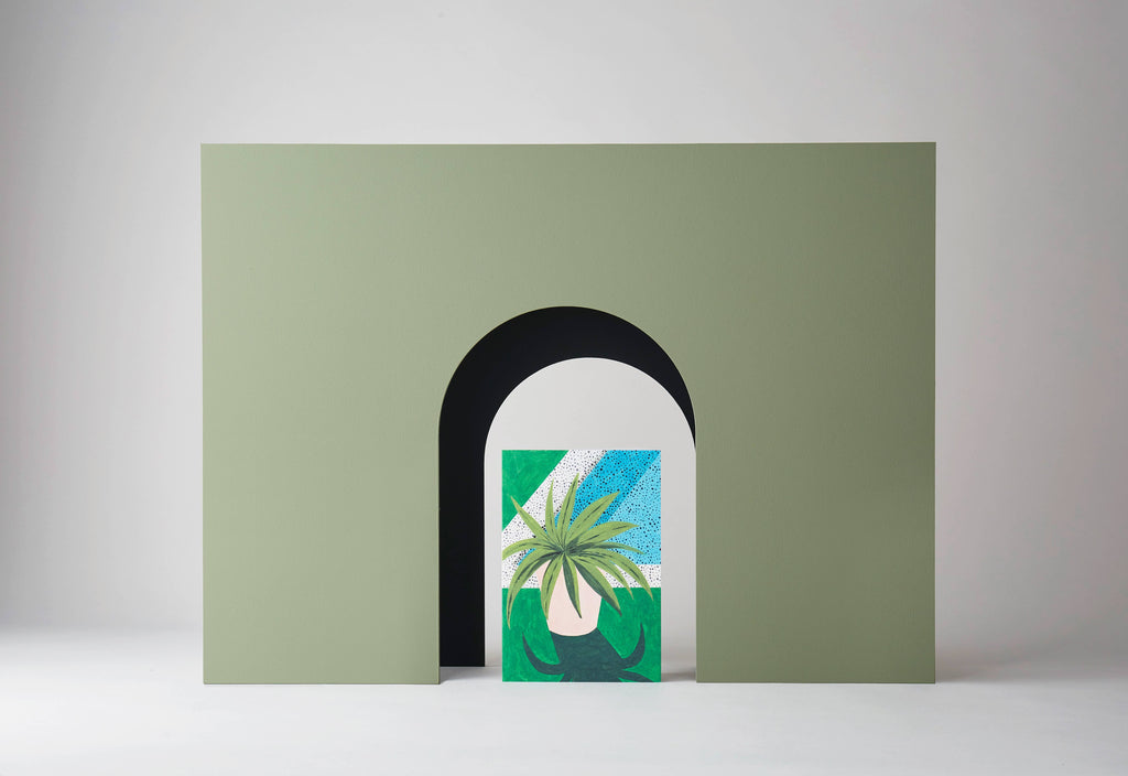 Plant Study Art Card | Wrap Magazine | Wrap | Plant Art Card | Golden Rule Gallery | Excelsior, MN