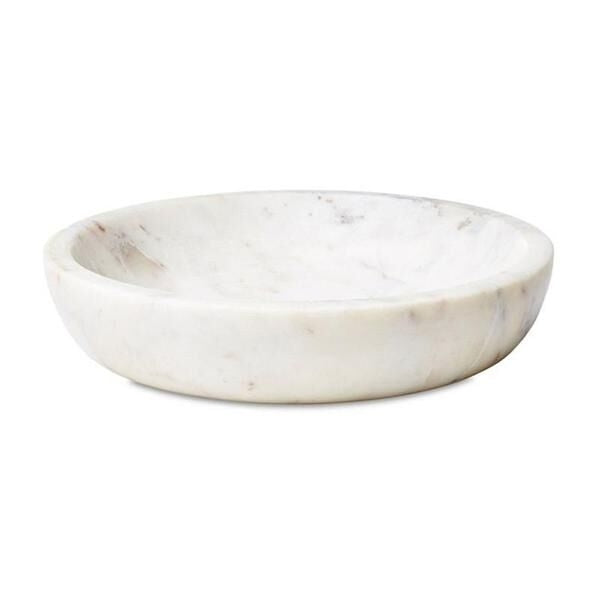 Heavy White Marble Bowl | Golden Rule Gallery | Minneapolis