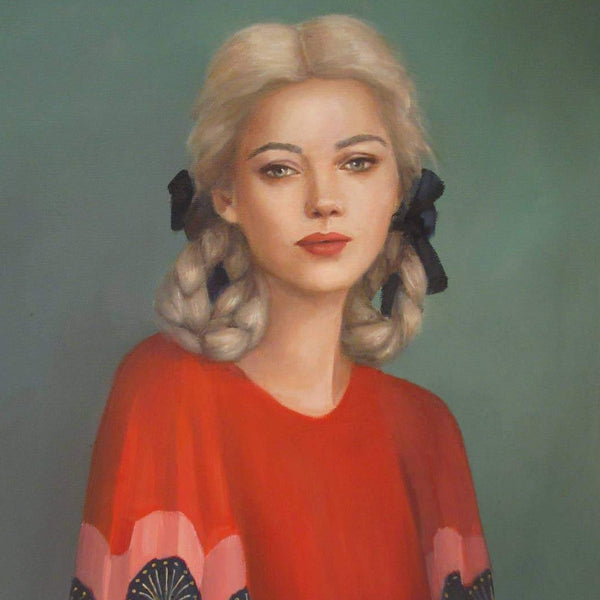 Cricket Portrait | Janet Hill | Golden Rule Gallery | Excelsior, MN | Female Art Portrait Print