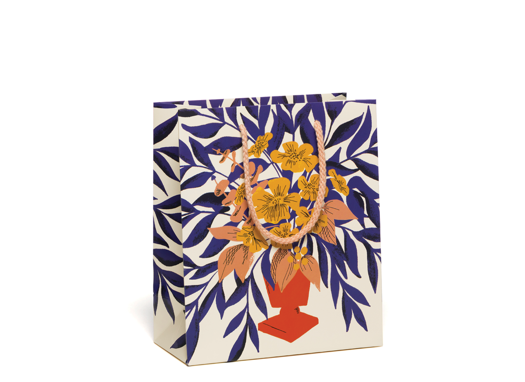 Bouquet Gift Bag | Present Gift Wrapping | Red Cap Cards | Golden Rule Gallery | Excelsior, MN