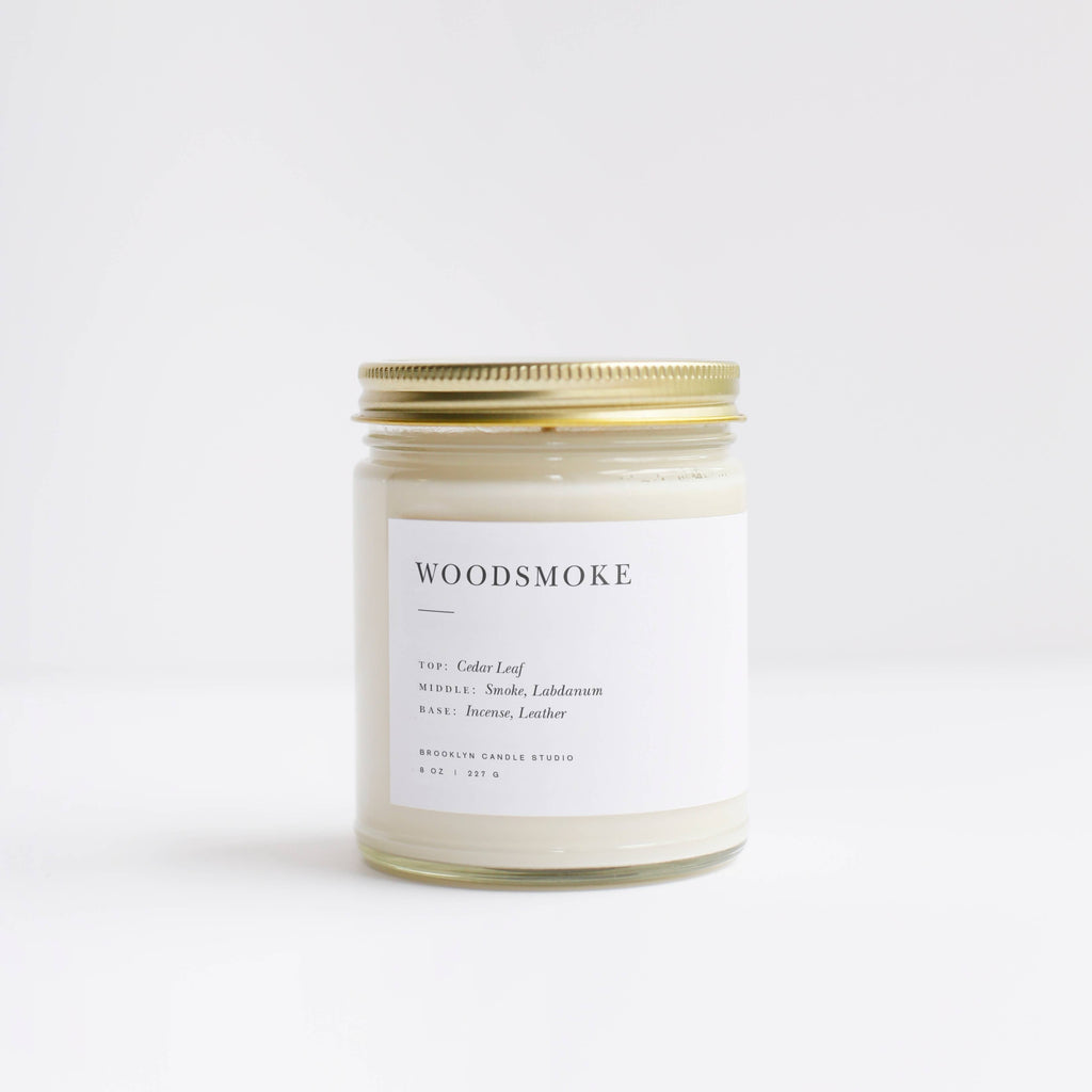 Woodsey Minimalist Candle by Brooklyn Candle Co