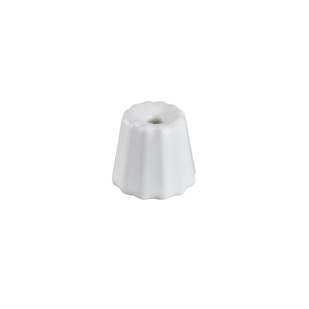 Glossy White Porcelain Incense Holders