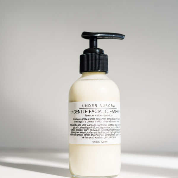 Gentle Facial Cleanser by Under Aurora at Golden Rule Gallery