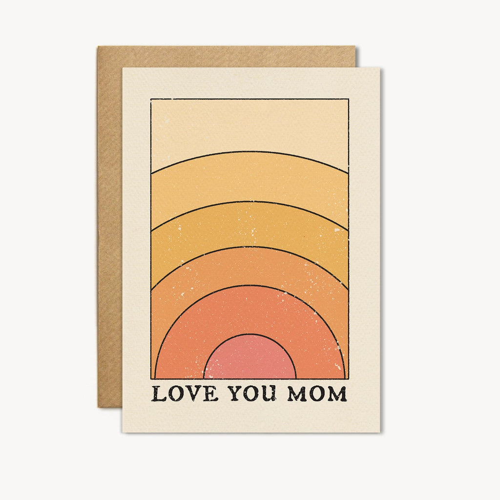Love You Mom Card by Cai & Jo at Golden Rule Gallery in Excelsior, MN