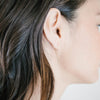 Fish Hook Pull Through Earrings | Protextor Parrish Jewelry | Dainty Pull Through Earrings | Golden Rule Gallery | Excelsior, MN