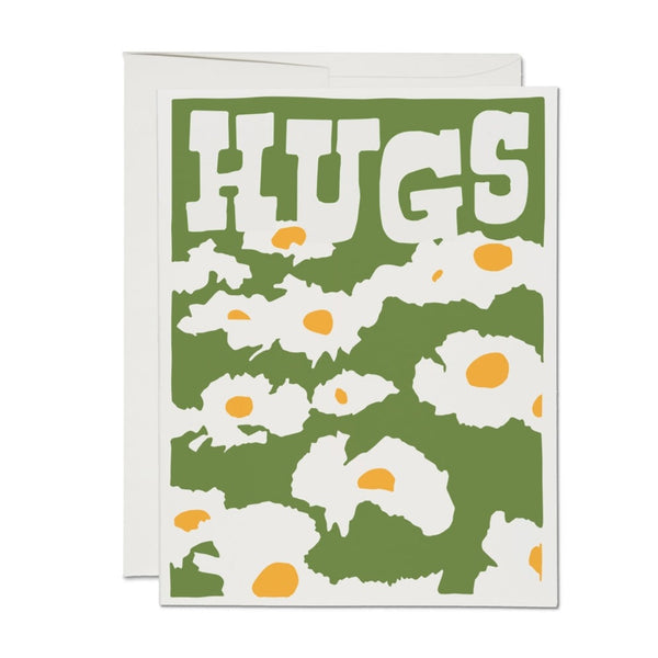 Matilija Poppy Hugs Card 