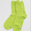 Lime Green Baggu Socks