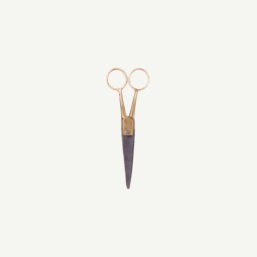 Brass Handled Craft Scissors – Small – Upstate MN