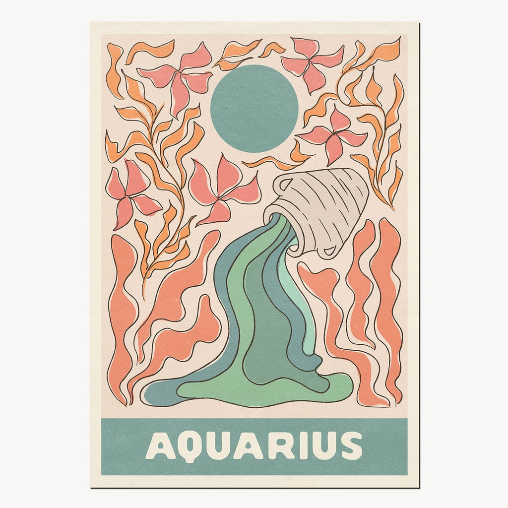 Star Sign | Aquarius | Golden Rule Gallery | Excelsior, MN|