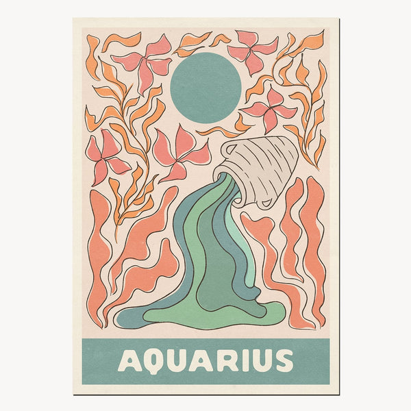 Star Sign | Aquarius | Golden Rule Gallery | Excelsior, MN|