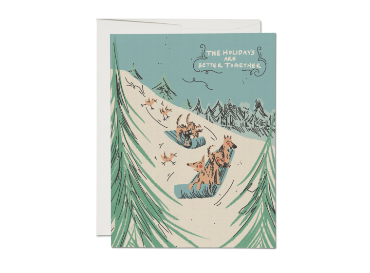 Sled Dogs Cards | Holiday Cards | Golden Rule Gallery | Excelsior, MN