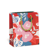 Ruby Red Flowers Gift Bag | Red Cap Cards | Golden Rule Gallery | Excelsior, MN