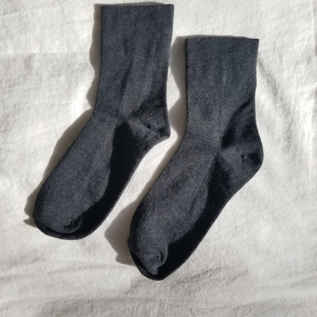 Grey Sneaker Socks by Le Bon Shoppe
