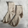 Sneaker Socks in Oatmeal | Le Bon Shoppe | Tan Socks | Neutral Socks | Socks for Sneakers | Golden Rule Gallery | Excelsior, MN