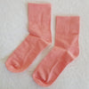 Bubblegum Pink Sneaker Socks