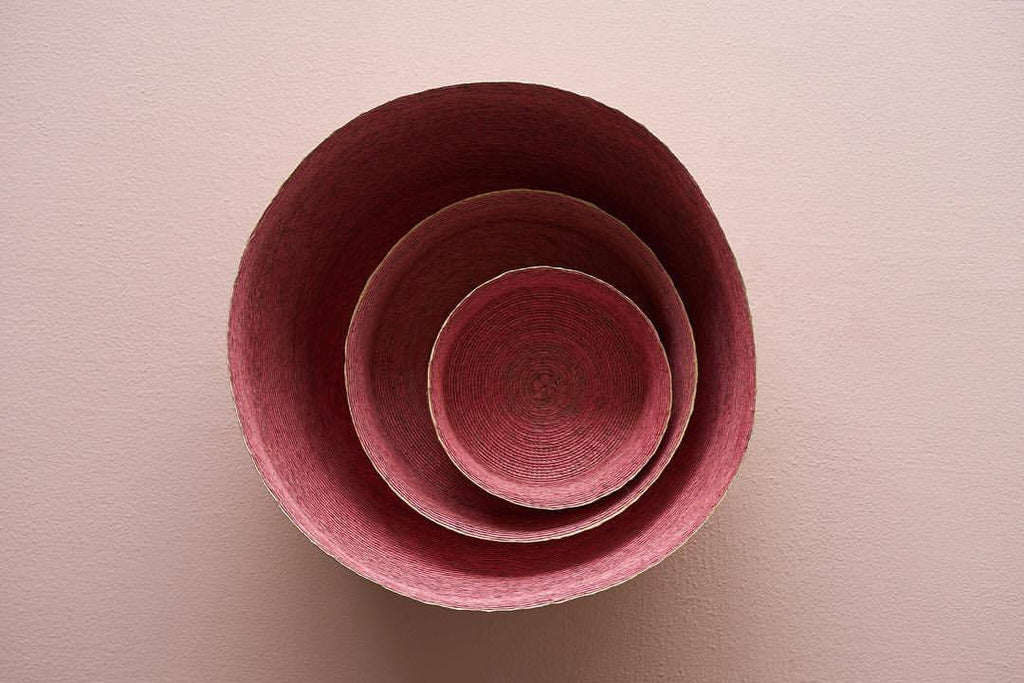 Handcrafted Eco Friendly Paper Mashe Decorative Bowl by Far + Wide Collective at Golden Rule Gallery in Excelsior, MN